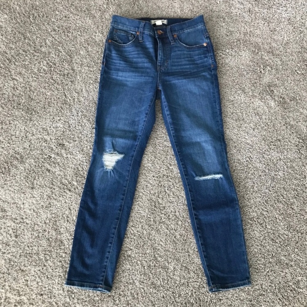 Madewell 9" High-Rise Skinny Crop